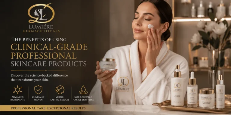 The Benefits of Using Clinical-Grade Professional Skincare Products